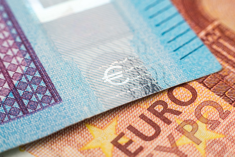 Detailopname eurobiljetten