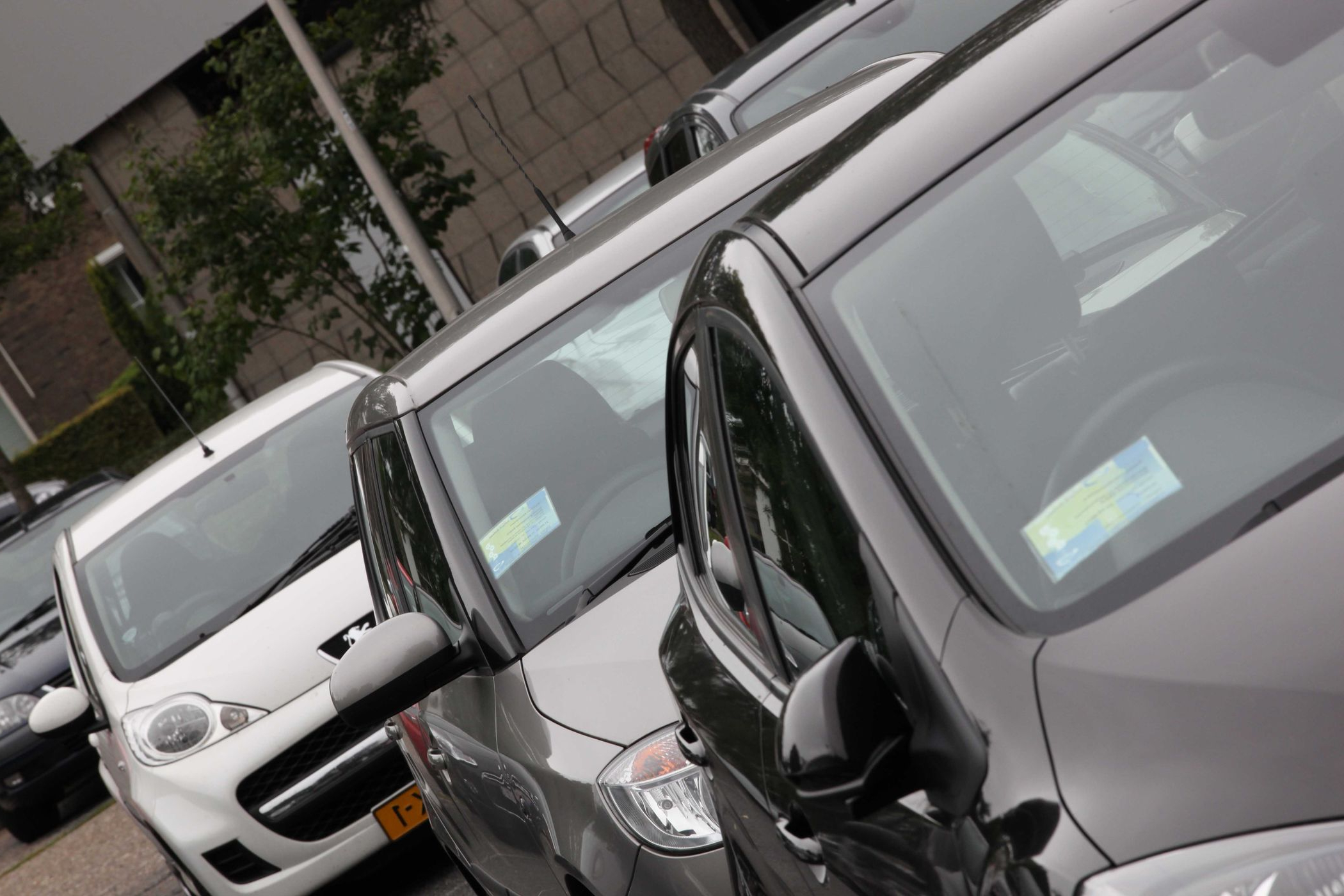 Geparkeerde auto's